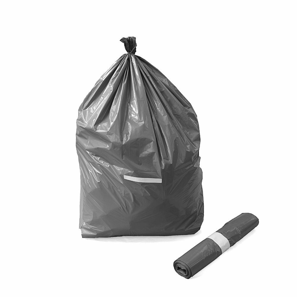 Per la spazzatura (secco) usa il sacchetto di plastica